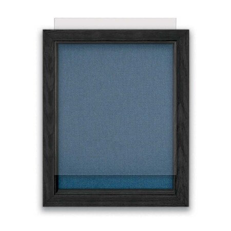 United Visual Products Indoor Enclosed Combo Board, 72"x36", Gold Frame/Burgundy & Forbo UVCB7236G-BURGUN-FORBO